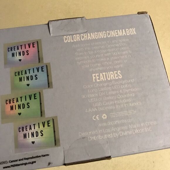 NEW Color Changing Cinema Box - Picture 4 of 4